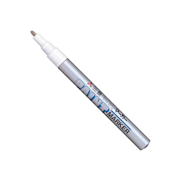 Mitsubishi Pencil Fine Point Silver Paint Marker 10 Piece Pack