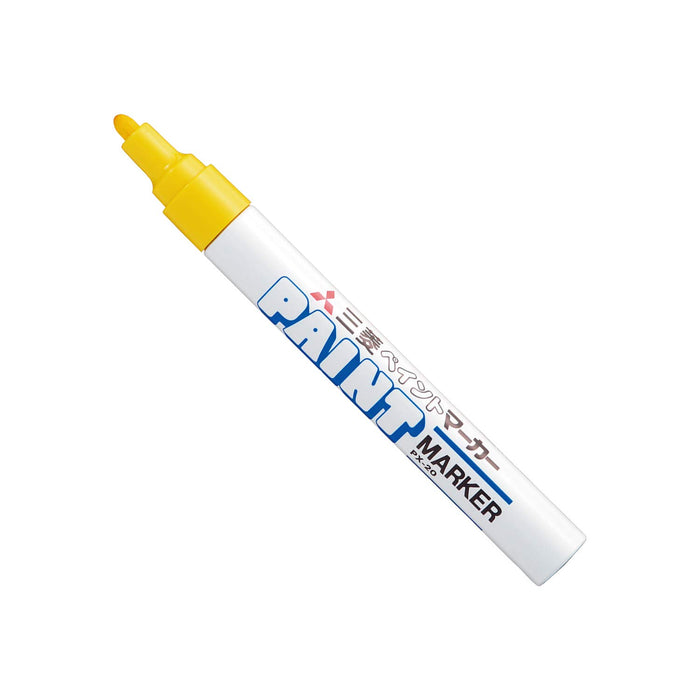 Mitsubishi Pencil Medium Point Yellow Paint Marker Pack of 10