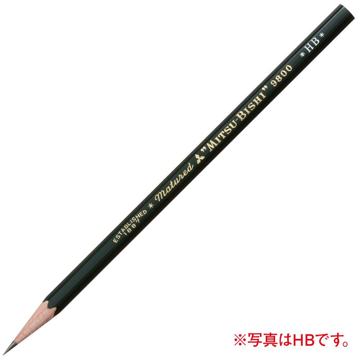 Mitsubishi Pencil K9800B - Premium Quality B-Grade Pencils Pack of 12