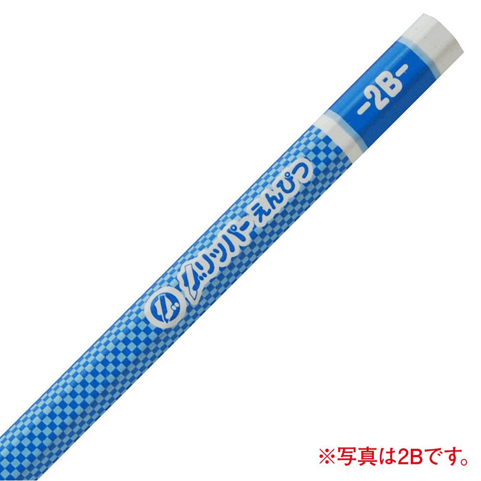 Mitsubishi Pencil K6904B Non-Slip Blue Grip B Lead Pack of 12