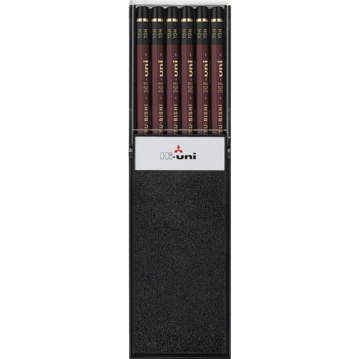 Mitsubishi Pencil High Uni 10H - Pack of 12 Premium Quality Pencils