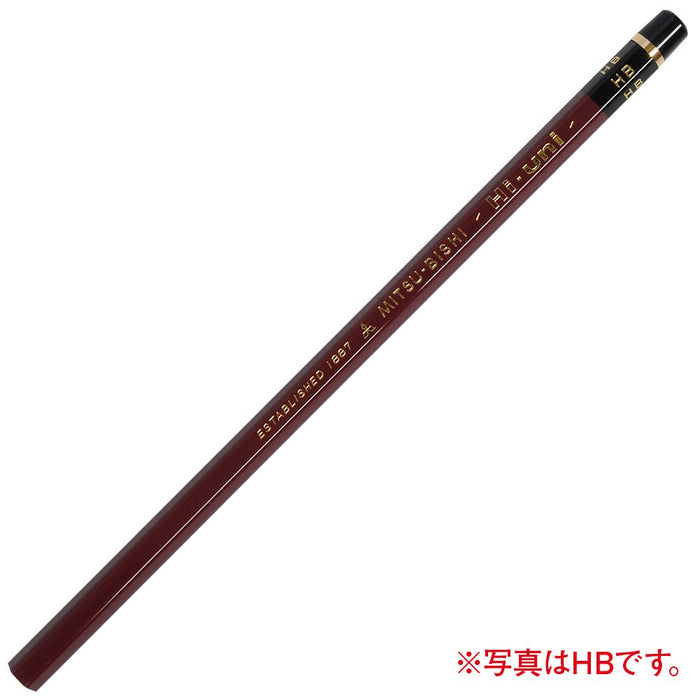 Mitsubishi Pencil High Uni 2B 鉛筆 - 12 支裝