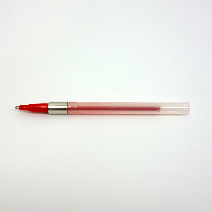 Mitsubishi Pencil Power Tank 1.0 Red Pressurized Ballpoint Pen Refill 10 Pieces