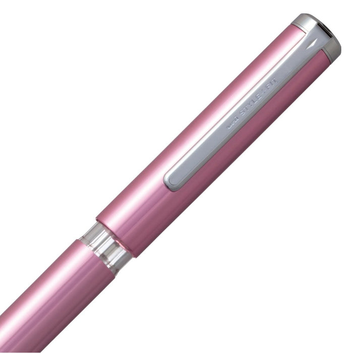 Mitsubishi Pencil 3 Color Style Fit Holder Meister Rotating Pink Ue3H1008.13