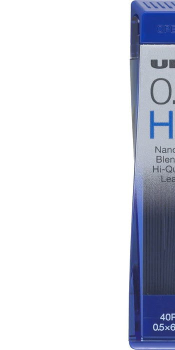 三菱鉛筆 Uni Nano 鑽石 0.5 毫米 HB 黑色筆芯 - 1 件