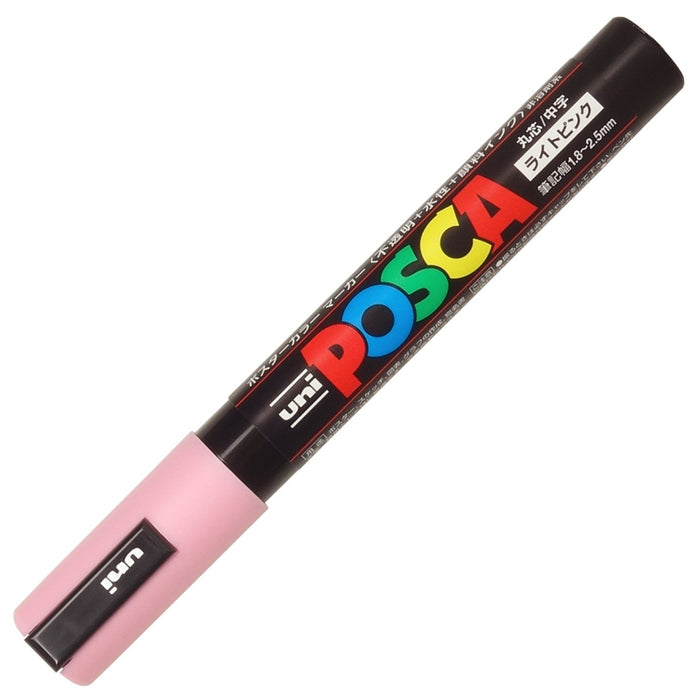 Mitsubishi Pencil Posca Medium Point Water-Based Pen 10 Pieces Light Pink PC5M.51