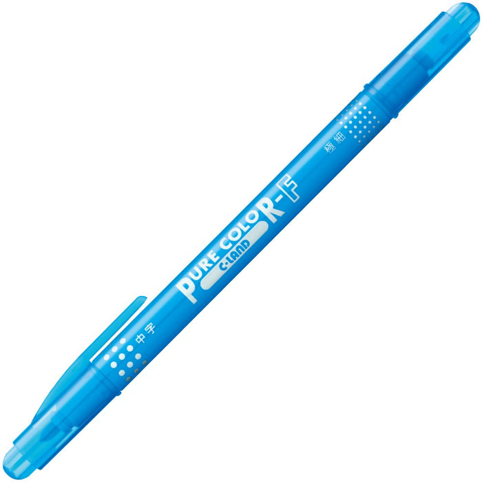 Mitsubishi Pencil Pure Color F Light Blue Water-Based Pen Pack of 10