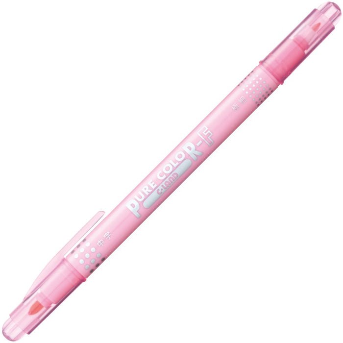 Mitsubishi Pencil Pure Color F Light Pink Water-Based Pen 10 Pieces