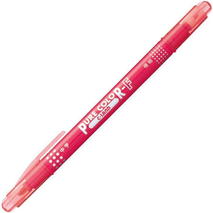 Mitsubishi Pencil Pure Color F Rose Water-Based Pen Pack of 10 Pieces