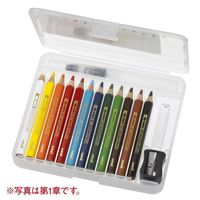 三菱鉛筆 Uni Watercolor Compact - 12 色第 2 章 - Uwcncs12C2 套裝