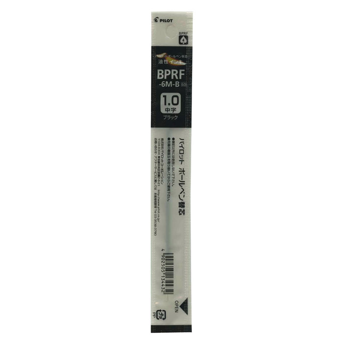 Pilot 10 Pack Black Oil-Based Ballpoint Pen Refill Bprf6Mb