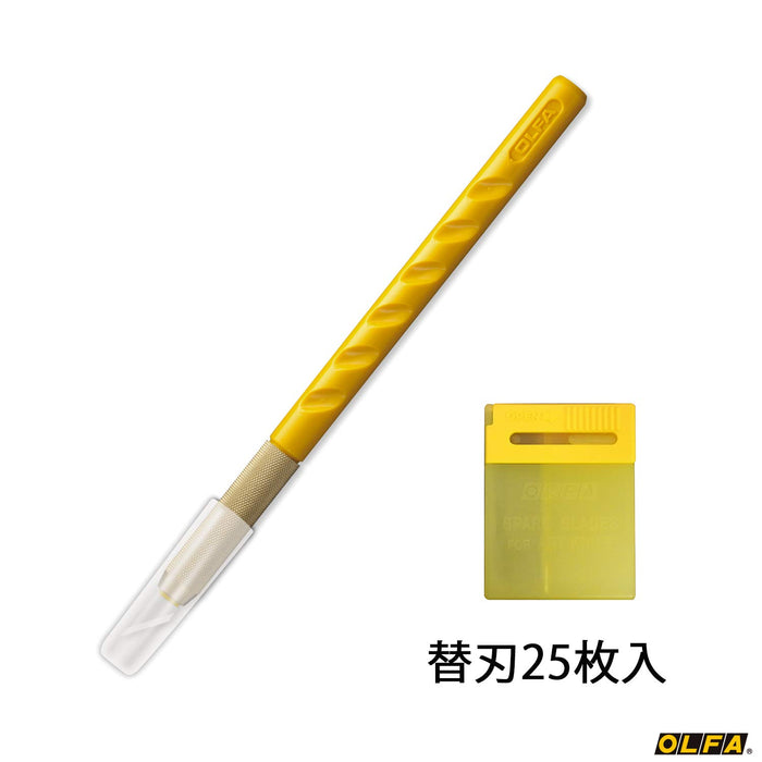 Olfa Art Knife 10Bs Yellow Resin - Premium Cutting Solution