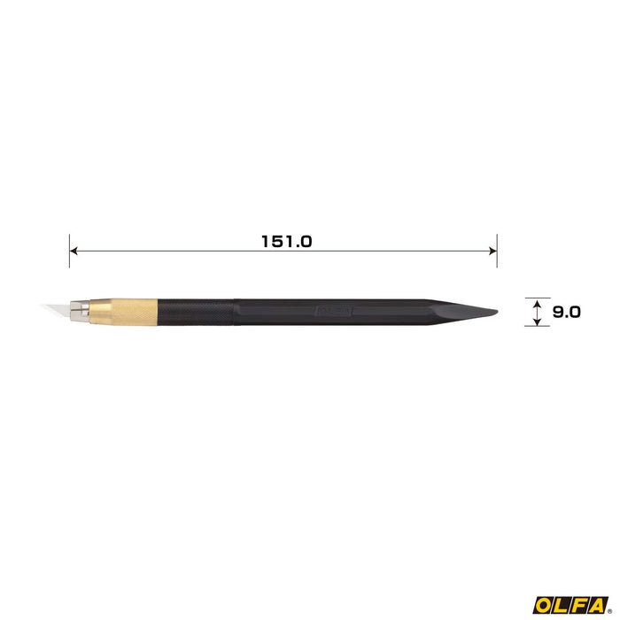 Olfa 216Bsbk Designer Knife Black - Ideal for Stationery Use by Olfa