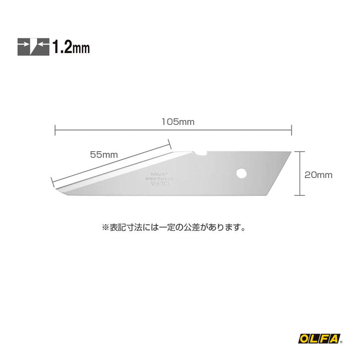 Olfa L 型工艺刀，带备用刀片 Xb34 - 高品质实用工具