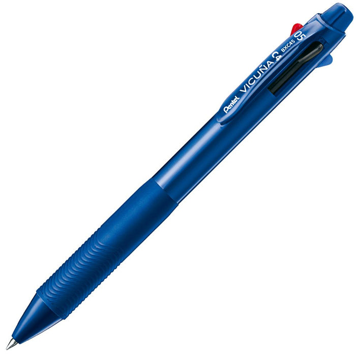 Pentel Vicuna 0.5mm Quad-Color Ballpoint Pen in Blue BXC45C