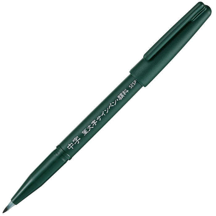 Pentel 中号笔尖笔迹签字笔颜料型 5 支 Xsesp15Ma