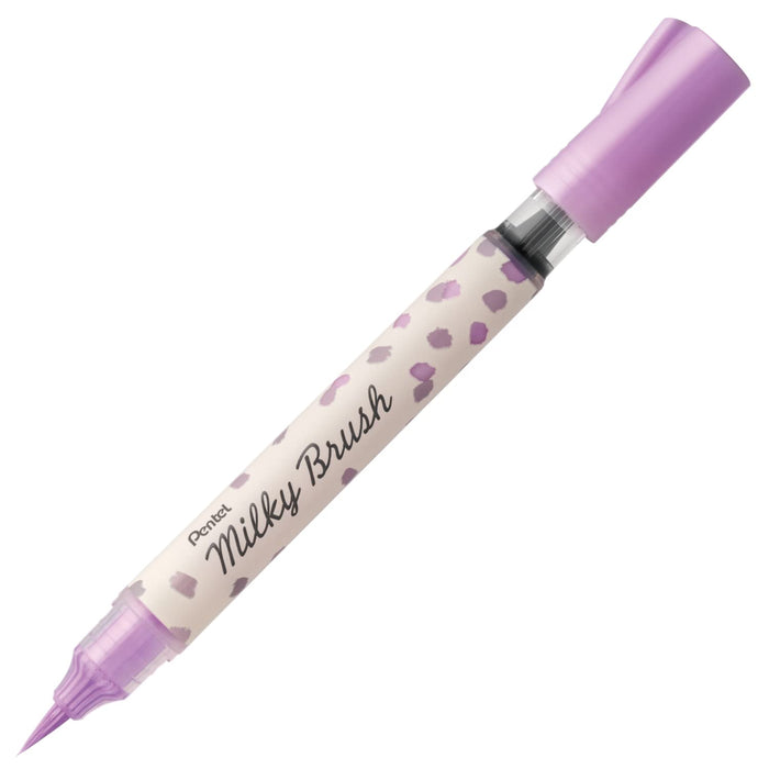 Pentel Pastel Violet Color Brush Pen Milky Brush Model Xgfh-Pv