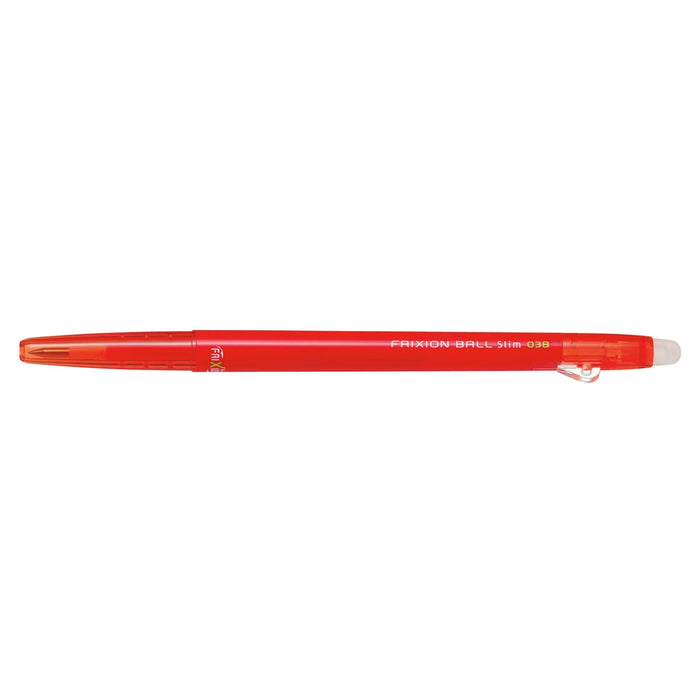 Pilot Pentel Frixion Slim 038 Apricot Orange Ballpoint Pen Lfbs-18Ufao