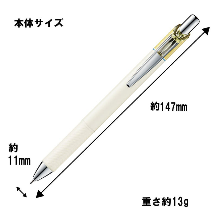 Pentel Energel Kurena 0.3 含羞草黃色凝膠原子筆 10 支裝