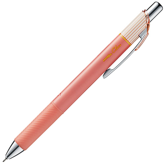 Pentel Energel Kurena Bln74L-B 凝胶圆珠笔 0.4 毫米 红色 10 支装