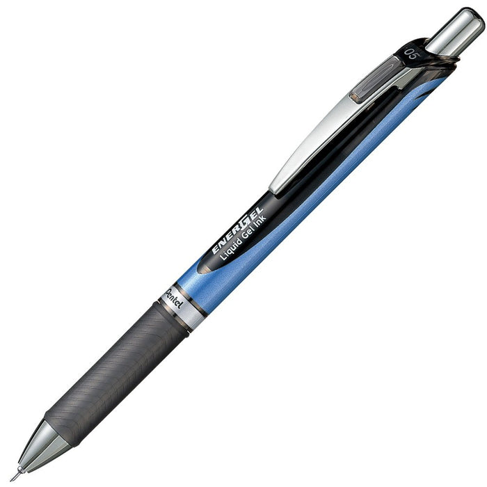 Pentel EnerGel 0.5 黑色中性墨水原子筆 5 支裝