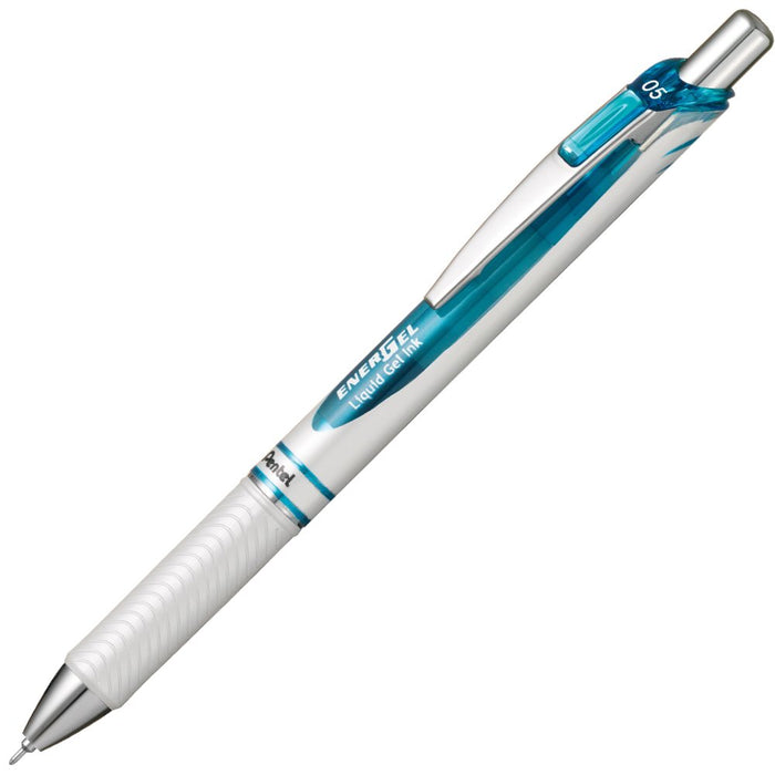 Pentel Energel 0.5 毫米黑色凝胶墨水圆珠笔 5 支装 Xbln75Sw