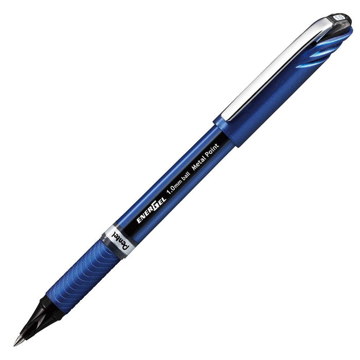 Pentel Energel Euro Bl30-A 凝胶墨水圆珠笔 1.0 黑色 10 支装