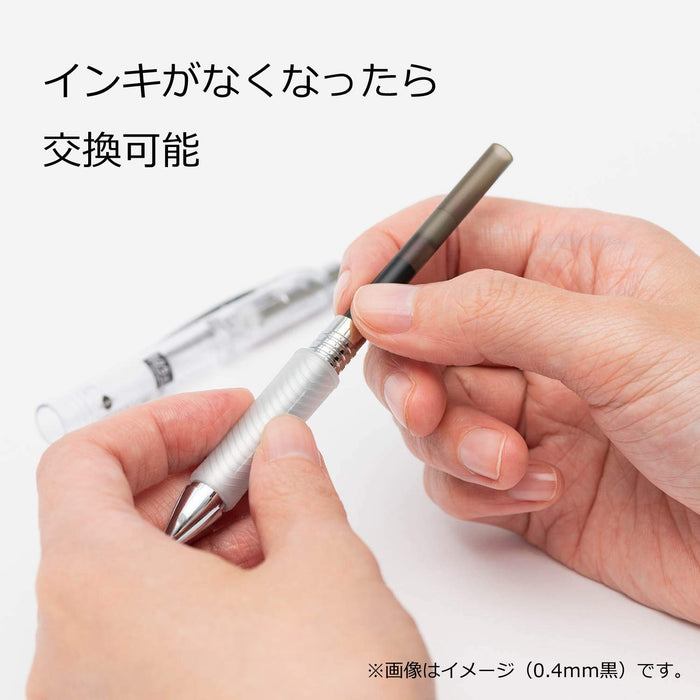 Pentel Energel 0.5 蓝黑色凝胶墨水圆珠笔 10 支装