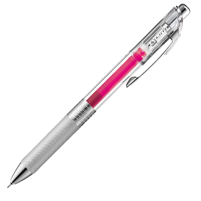 Pentel EnerGel Infree Gel Ink Ballpoint Pen 0.5mm Pink 10-Pack