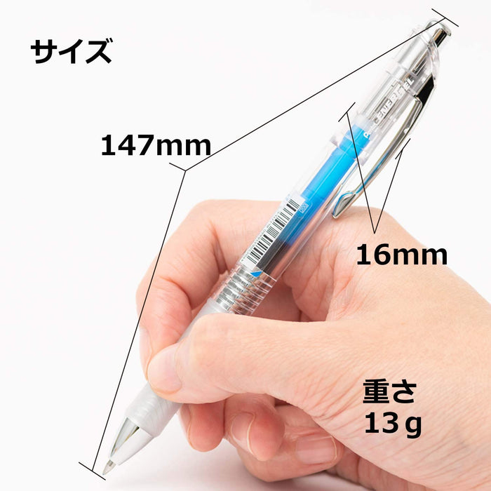 Pentel Energel Infree 0.7 藍色凝膠墨水原子筆 - 10 支裝