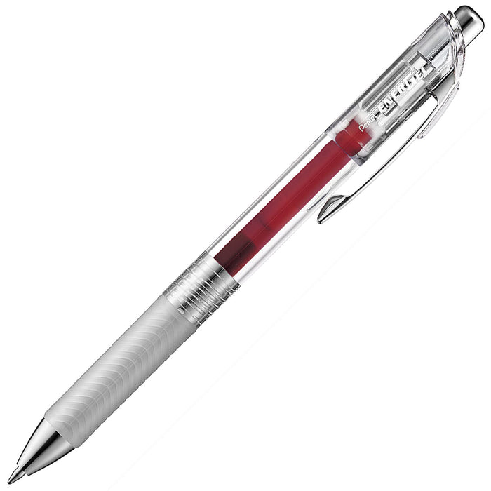 Pentel Energel Infree 0.7 毫米中性墨水原子筆酒紅色 5 支裝