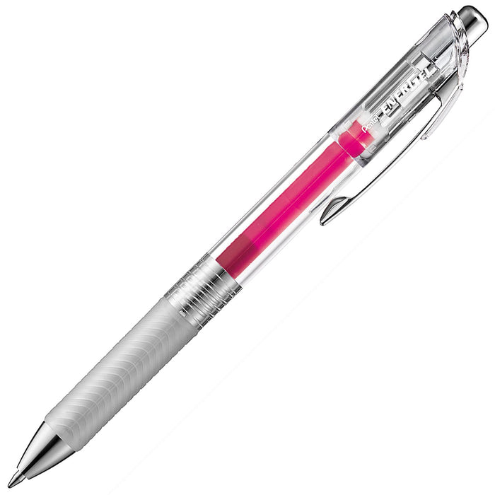 Pentel Energel Infree 0.7mm Pink Gel Ink Ballpoint Pen Pack of 5