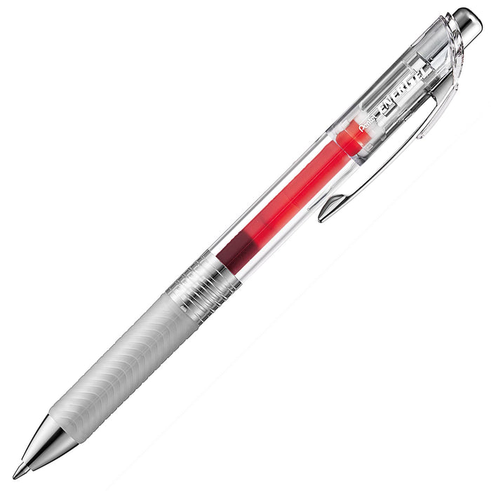 Pentel Energel Infree 0.7mm Red Gel Ink Ballpoint Pen 10-Pack