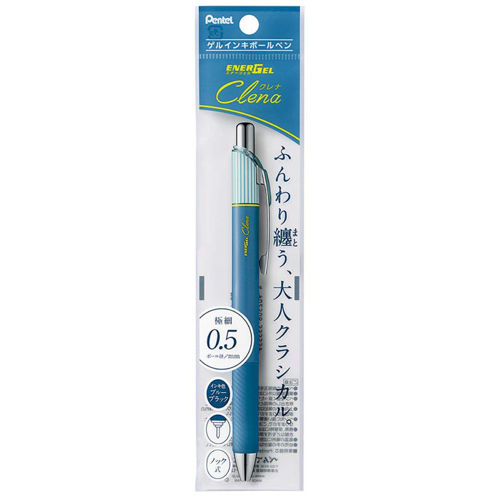 Pentel Energel Kurena 05 Blue Black Gel Ink Ballpoint Pen Xbln75L-Ca