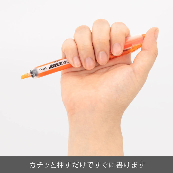 Pentel Handy Line S Sxns15-F 10-Pack Orange Highlighters