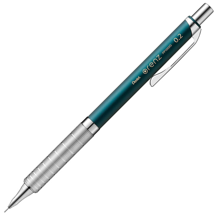 Pentel Orens 金屬握把 02 綠松石藍自動鉛筆 XPP1002G2-S2