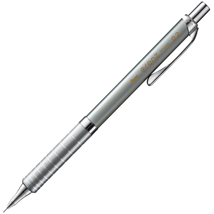 Pentel Silver Orens 金屬握把自動鉛筆 XPP1002G-Z 0.2 鉛芯尺寸