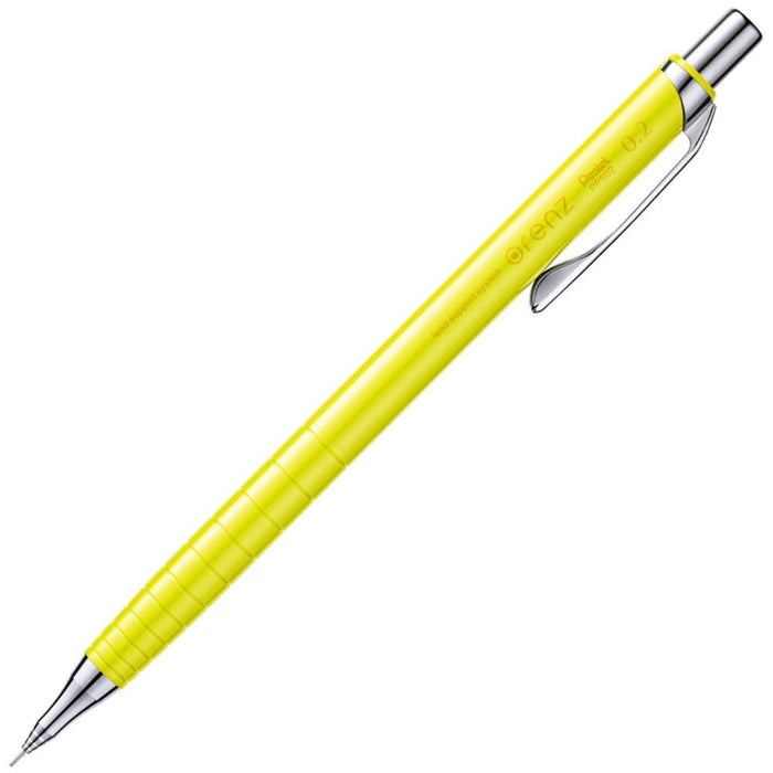 Pentel Orens XPP502-G 0.2mm Yellow Mechanical Pencil