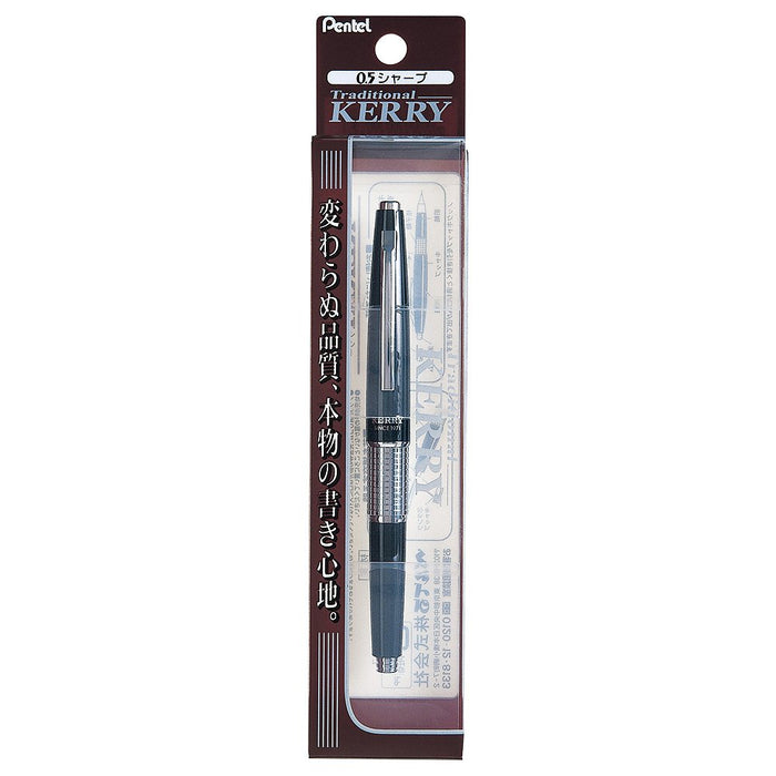 Pentel Perpetual Cil Mechanical Pencil 0.5 HB Cap Type Xp1035Av in Black