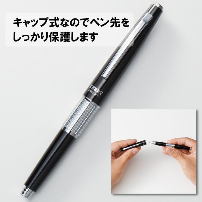 Pentel 永久自動鉛筆 P1035-AD 帽型凱莉黑色