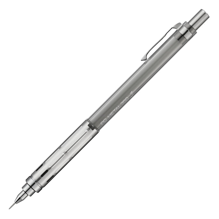 Pentel Pg-Metal350 Limited Edition 0.3Mm Mechanical Pencil in Clear Gray