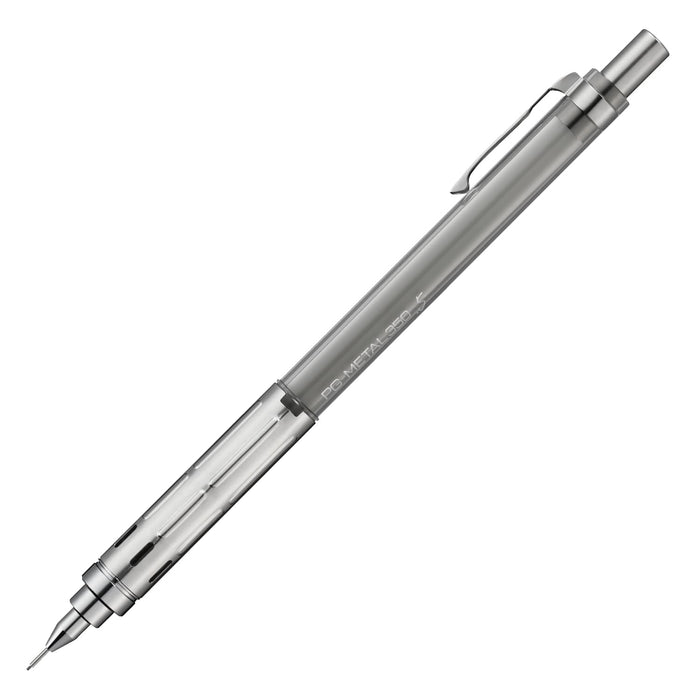 Pentel PG-Metal350 Limited Edition 0.5mm Mechanical Pencil in Clear Gray