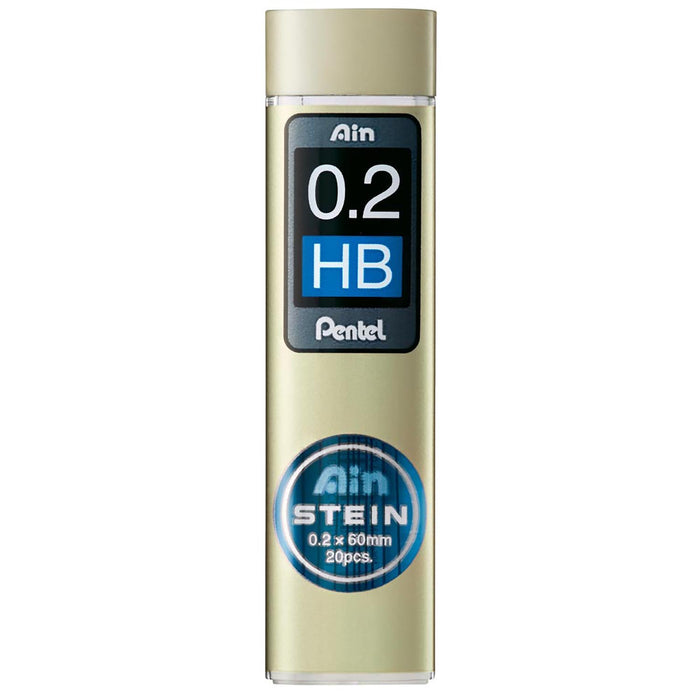 Pentel Ein Stein 0.2 HB 自動鉛筆筆芯 - 10 件裝