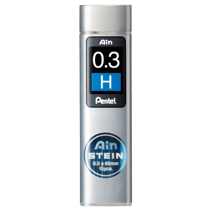 Pentel Ein Stein 0.3 H 機械鉛筆筆芯 C273-H 10 件裝