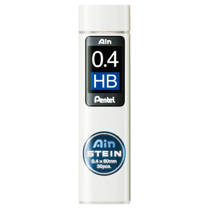 Pentel Ein Stein 0.4 HB Mechanical Pencil Refill Pack of 10