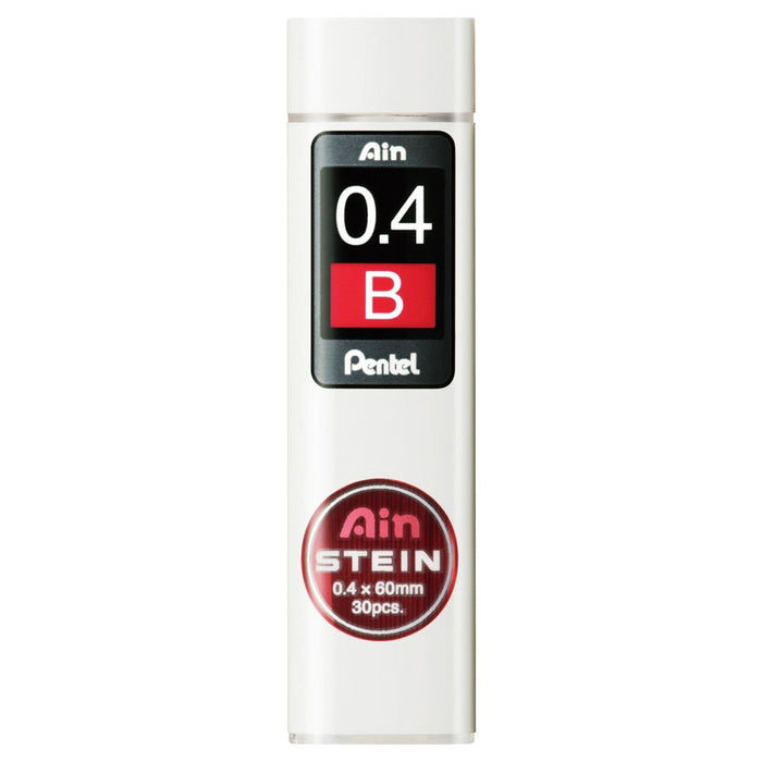 Pentel Einstein 0.4 B 自动铅笔替换芯 10 支装