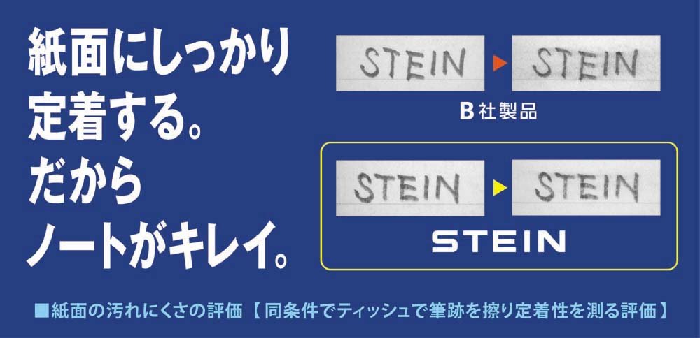 Pentel Stein 0.5mm 2H 自动铅笔替换芯 10 支装