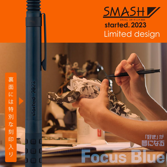 Pentel Smash Limited Focus Blue Mechanical Pencil 0.3mm Q1003-PLS3