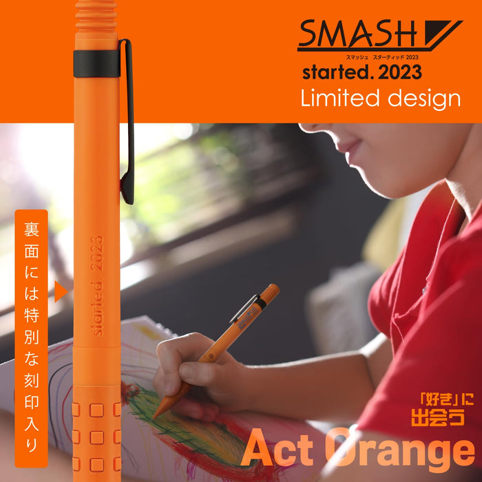 Pentel Smash Limited 0.5mm Mechanical Pencil in Act Orange