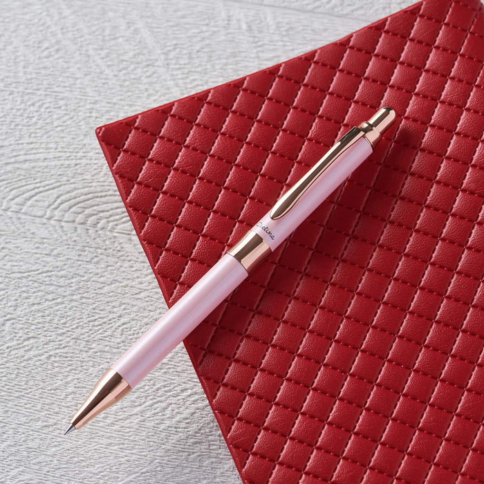 Pentel Vicuna Ex Sierra Bx3005Cp Oil-Based 0.5mm Ballpoint Pen with Pink Barrel